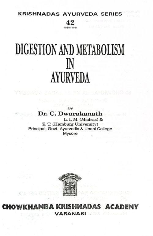 Digestion And Metabolism in Ayurveda